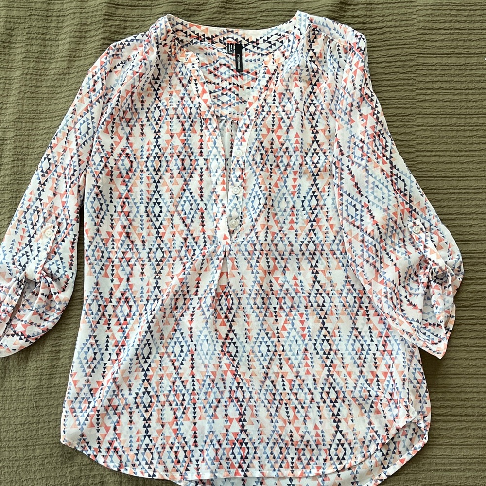 Maurice’s Patterned Women's Top - Multicolor